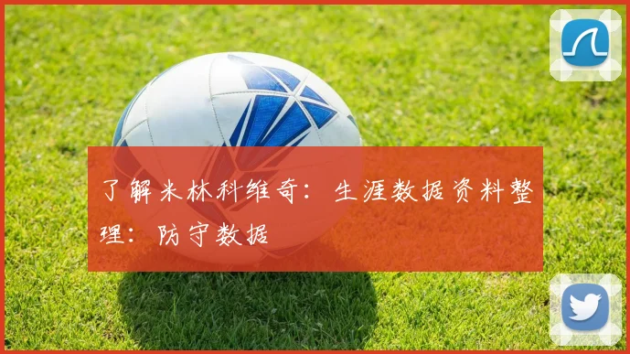 了解米林科维奇：生涯数据资料整理：防守数据